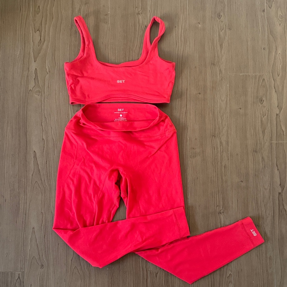 SET Red (Spicy 🌶️) Activewear FormCloud Set